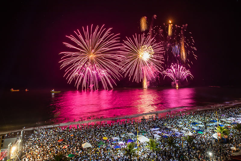 Réveillon Macaé 2023: festas e queima de fogos