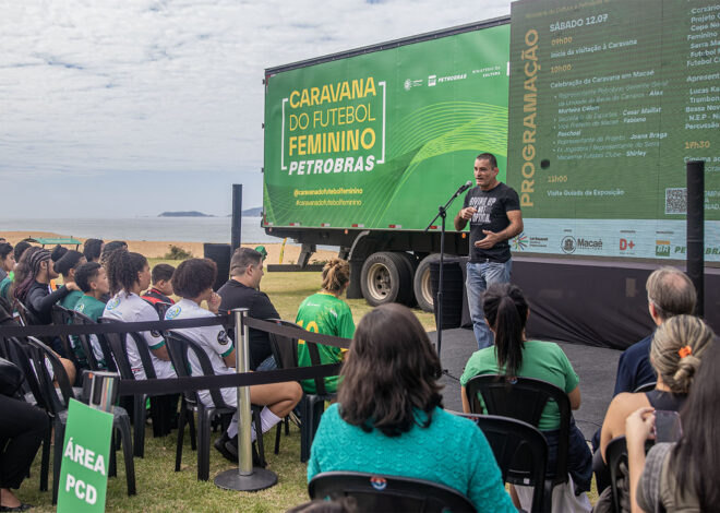 Caravana do Futebol Feminino Petrobras promove evento de celebração neste sábado
