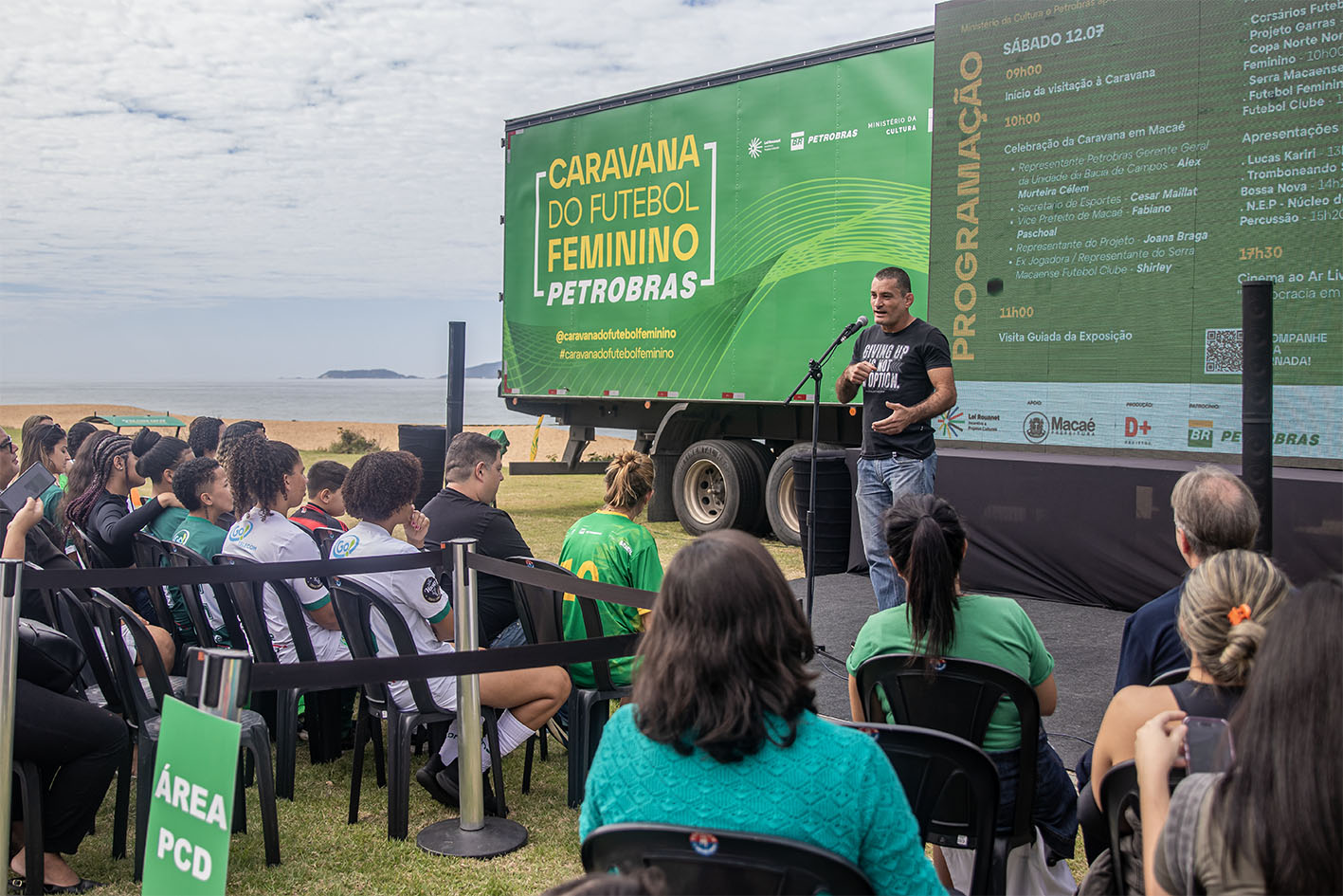 Caravana do Futebol Feminino Petrobras promove evento de celebração neste sábado