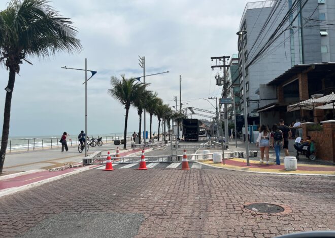 Obra de manutenção na Avenida Atlântica começa na segunda-feira (29)