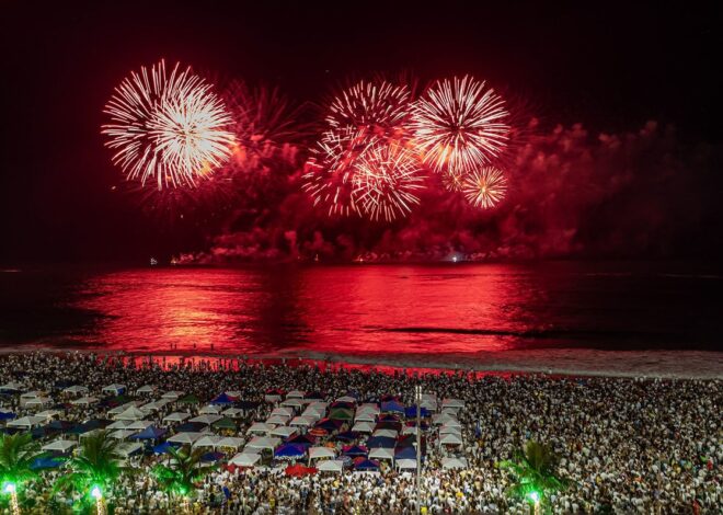 Réveillon Macaé 2026: festas, shows e queima de fogos