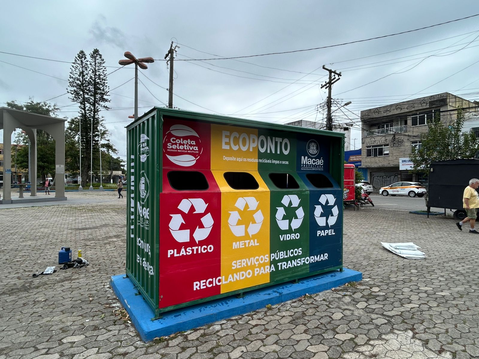 Ecopontos fortalecem a coleta seletiva e ampliam a reciclagem em Macaé