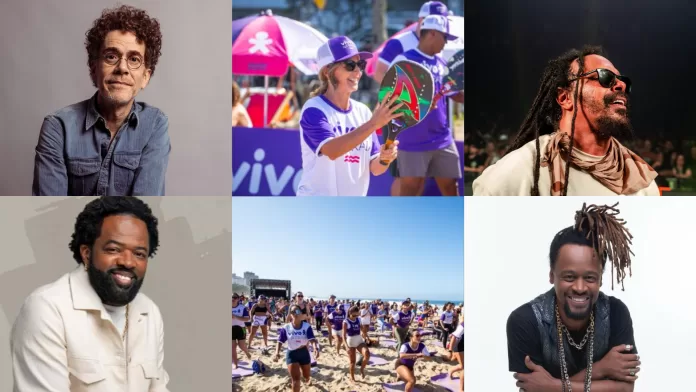 Redondezas: Búzios recebe Vivo na Praia com shows gratuitos de Nando Reis, Marcelo Falcão, Xande de Pilares e Toni Garrido