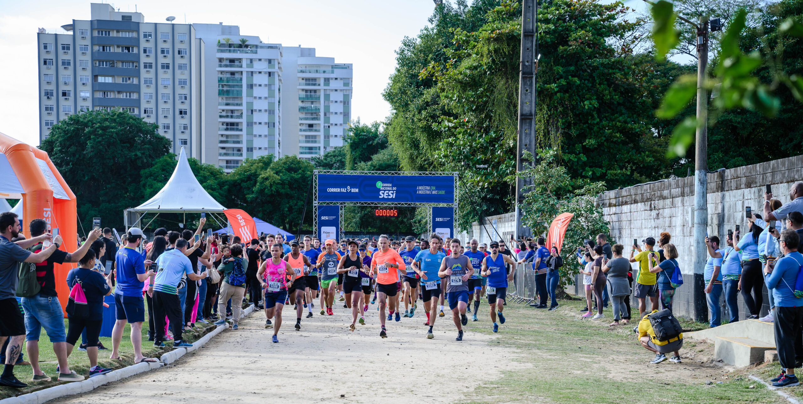 Inscrições abertas para a Corrida Nacional do SESI em Macaé
