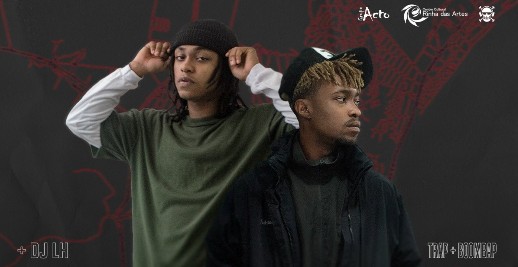 União dos Super Vilões movimenta o Centro Cultural Rinha das Artes com trap e boombap em Macaé