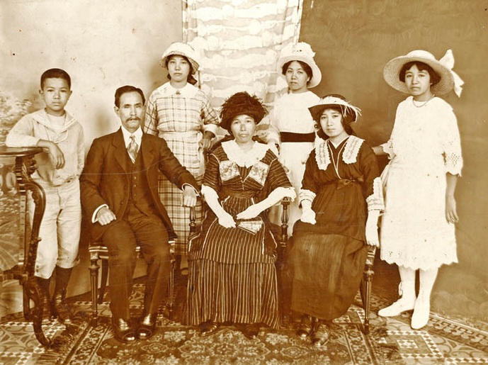 Saburo Kumabe e sua família fundaram uma colônia agrícola em Macaé