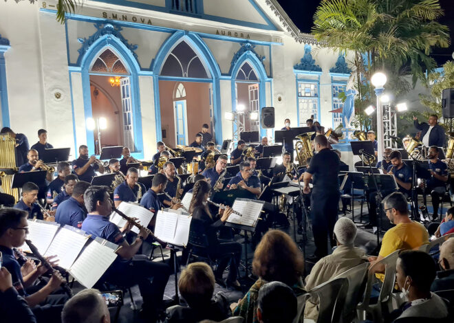 Orquestra de Sopros Nova Aurora celebra 153 anos com concerto gratuito em Macaé