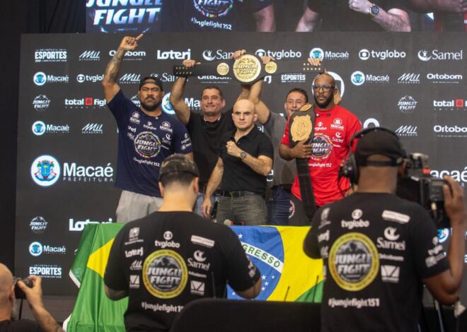 Macaé será palco de uma das maiores noites do MMA nacional neste sábado