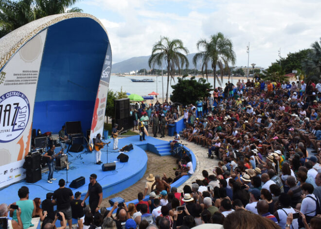 Rio das Ostras Jazz & Blues Festival 2026: um dos maiores festivais gratuitos do mundo acontece no feriadão de Corpus Christi