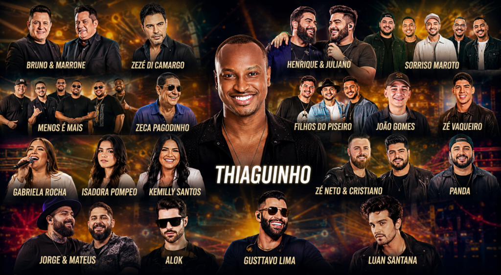 Shows da Expo Macaé 2026 com artistas cotados para a programação segundo Macaé Tips 
