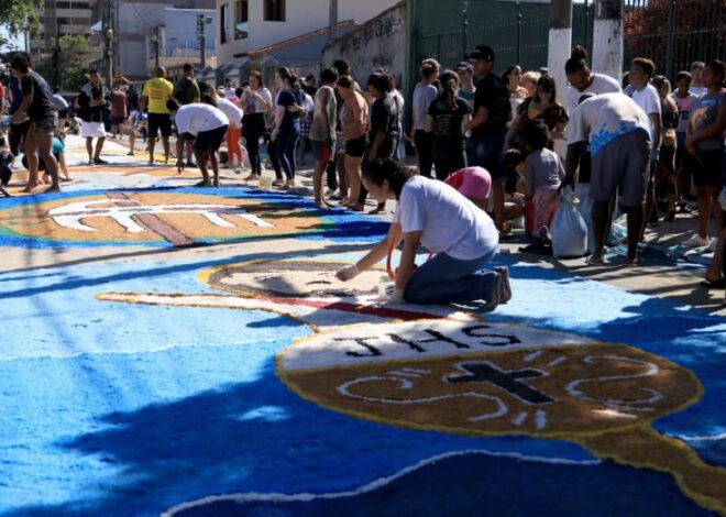 Corpus Christi em Macaé terá tapetes de sal, procissão e show de Frei Zeca na Imbetiba