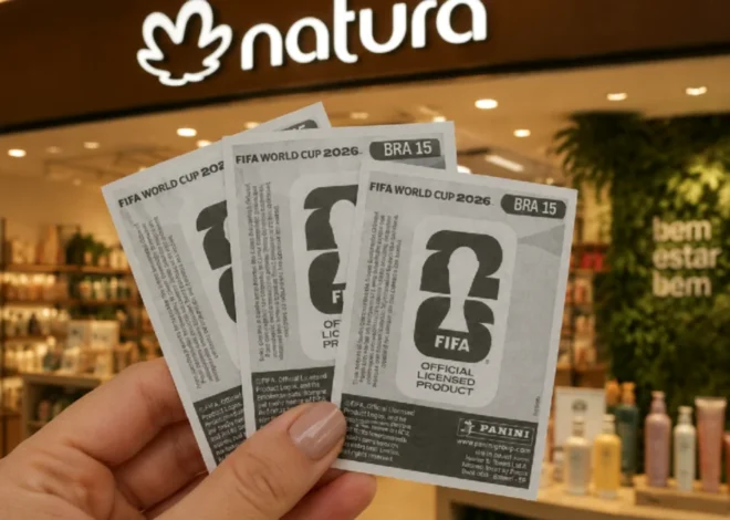 Natura troca versos de figurinhas da Copa por desconto; veja como participar da campanha em Macaé
