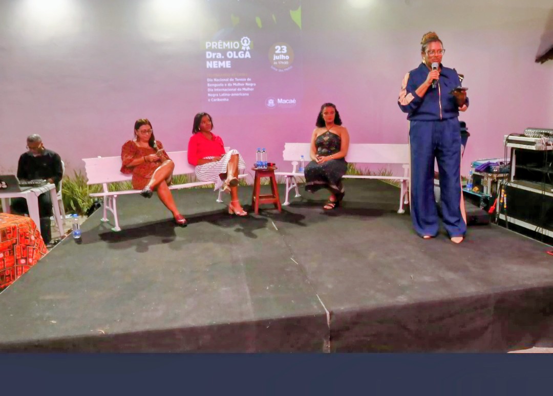 Prêmio Olga Neme reconhece trajetórias de três mulheres negras em Macaé