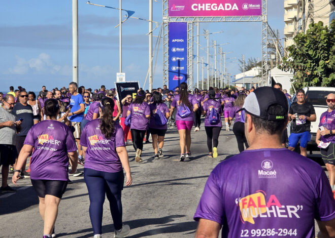Corrida Lilás 2026: Macaé recebe corrida e caminhada em apoio ao Agosto Lilás