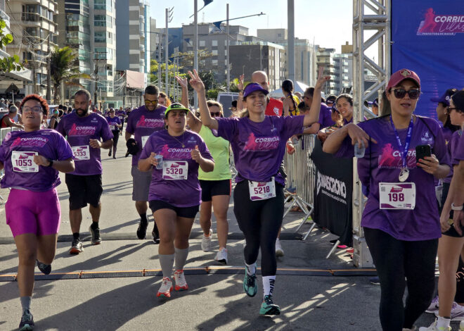 Corrida Lilás acontece neste domingo em Macaé; confira horários, percurso e retirada dos kits