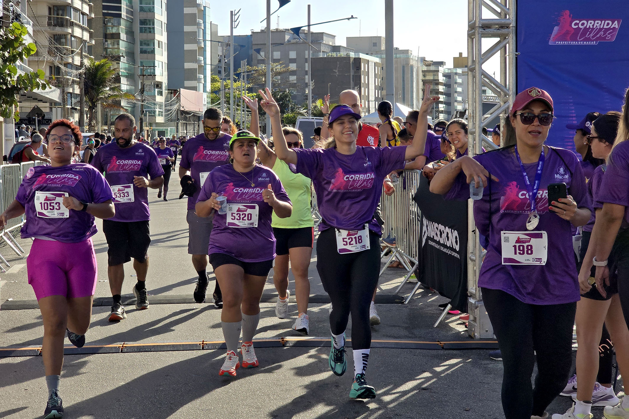 Corrida Lilás acontece neste domingo em Macaé; confira horários, percurso e retirada dos kits