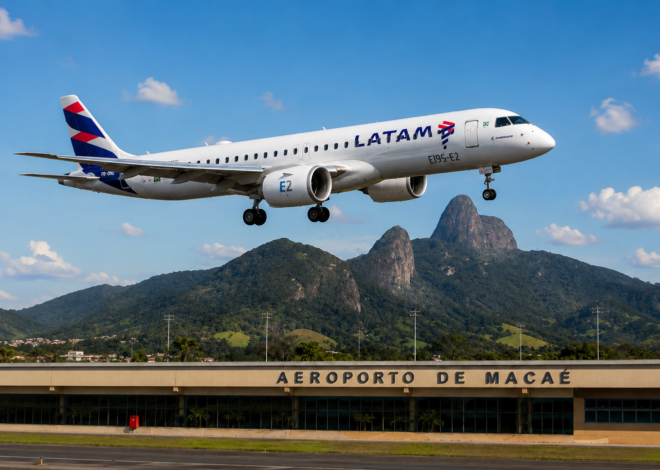 Voos comerciais voltam a Macaé: tudo o que você precisa saber sobre a nova rota da LATAM