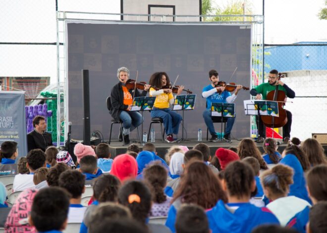 Brasil de Tuhu leva concertos de música clássica a escolas públicas de Macaé