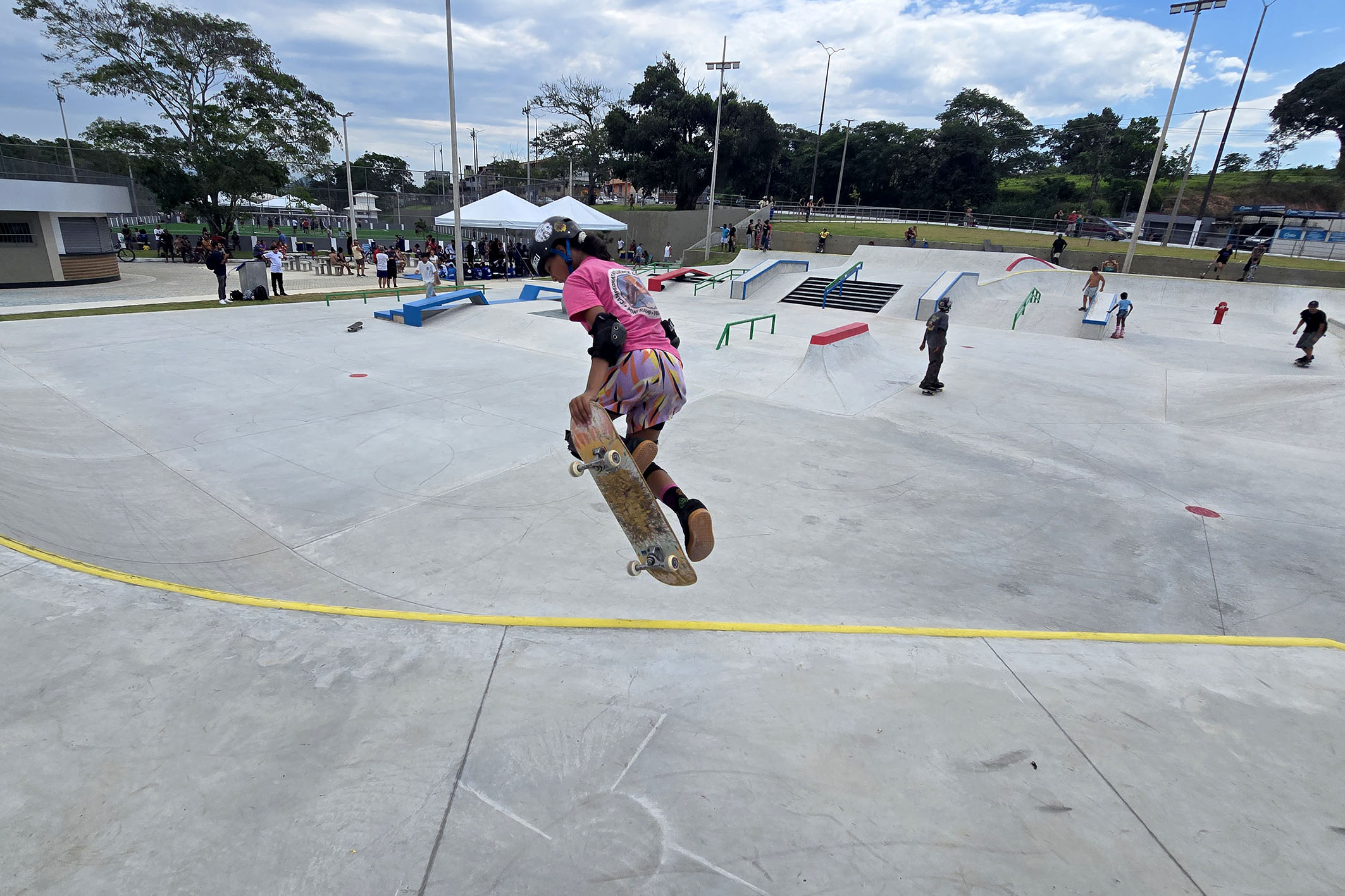 Macaé ganha pista profissional de skate com estrutura para receber competições nacionais e internacionais