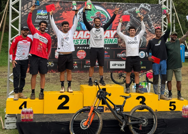 Atleta de Macaé conquista 4º lugar em competição nacional de downhill após superar grave lesão