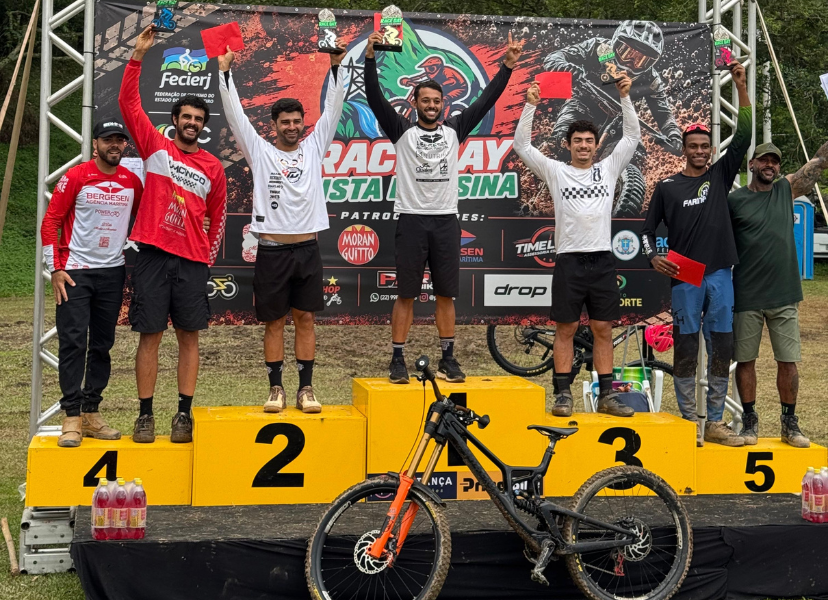 Atleta de Macaé conquista 4º lugar em competição nacional de downhill após superar grave lesão